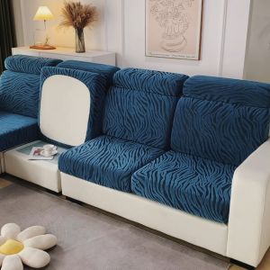 Sofa Seat Cushion Cover Universal Sofa Seater Slip Covers Thick Elastic Stretch Bean Bag Covers Sofa Cushion Case Stretchy Chair Protector 1PCS