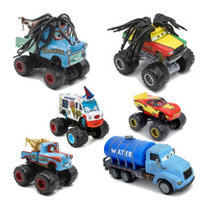 Takara Tomy | Cars Pixar Maters Tall Tales Monster Truck Wrestler Tormentor Rastacarian Dr. Feel Bad Alloy Diecast Model Toy Car Gift