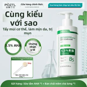 Pozitilan | Sữa Rửa Mặt Kiểm Soát Mụn AHA & Salicylic Acid