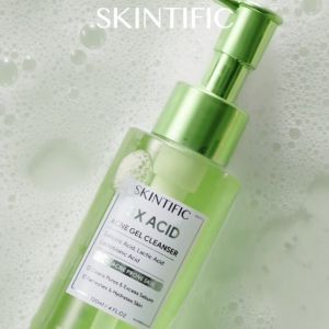 SKINTIFIC 3X Acid Acne Gel Cleanser 120 ml