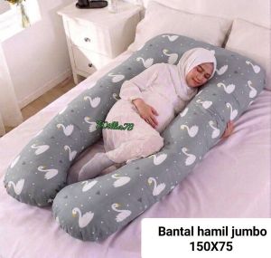 BANTAL HAMIL/BANTAL IBU HAMIL.BANTAL HAMIL JUMBO/MATERNITY PILLOW.UKURAN 150 X 75 CM