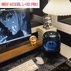 【SG】 Aura L-98 PRO Ambient Surround Wireless Speaker TWS RGB LED Light Harman Sound AUX 130W Bass