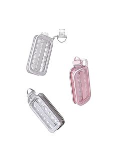 HomeFlex 2in1 Ice Cube Mold and Kettle ABS 1 Piece Round for Home Party Portable Ice Ball Maker Bottle