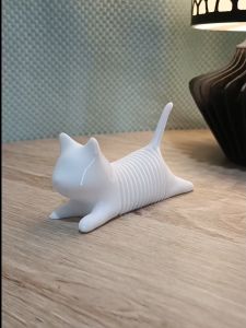 Springy Meow Cat Cute Toy Kucing Decoration Paper Weight