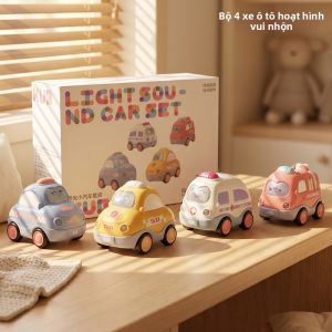 KUB | Đồ Chơi Xe Hơi Quay Lui Bền Dạy Học
