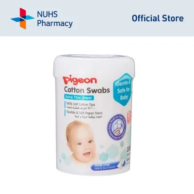 Pigeon Cotton Swab Thin 200s With Case [NUHS Pharmacy]