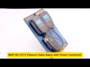 CCTV ACCESSORIES Video Balun 1080P HD TVI CVI AHD BNC 8mp Passive UTP Twisted Pair for HD camera