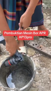 APR Raja Bor brushless AP13PROMAX jumbo impact drill cordless besi kayu beton sekrup semua mode bisa