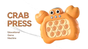 SG Childrens Pop It Game Speed ​​Push Game Console Press and Play Decompression Toy Whack-a-Mole Game Childrens Gift