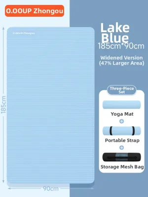 O:OOUP | Shock Absorption Quiet Thick Anti-slip Wide Yoga Mat