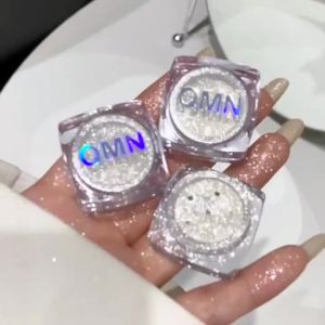 Highly Pigmented Glitter Highlight Sequins Makeup Shimmer Sparkle Face Highlighter Easy to Blend Brightens Facial Hollows