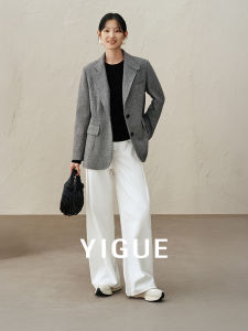 Yigue | Wool Blend Elegant Blazer