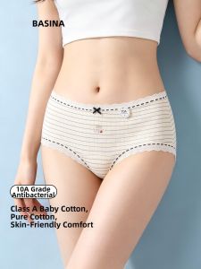 Baisina | Antibacterial No-mark Breathable Cotton Womens Briefs