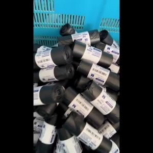 BLACK Trash Bag Garbage Bag Black (Small/Medium/Large/XL/XXL) Thickened And Enlarged Garbage Bag Plastic Bag