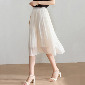 YINLIANHU | Petite Friendly Glitter Sand Skirt Summer