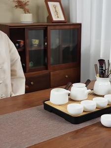 PUQI | Bộ Trà Gốm Ngọc Béo Vịt