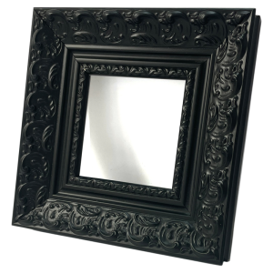 Black French Vintage Wooden Frame Customizable