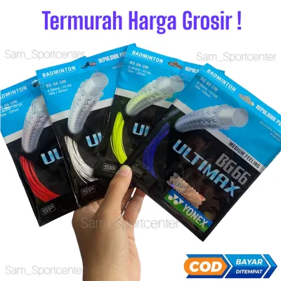 SENAR RAKET / BADMINTON YONEX BG66 ULTIMAX SP