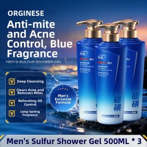 ORGINESE | Men Long-lasting Fragrance Acne Removal Mite Control Oil-controlling Shower Gel