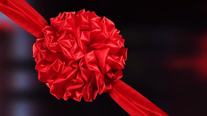 4M/5M Business Ribbon-Cutting Flower Ball Wedding Car Decoration Ceremony Red Cloth Flower Ball