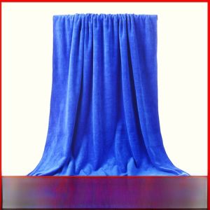 ผ้าเช็ดรถขนาดใหญ่ 2 เมตร ผ้าขนหนูแห้งสำหรับรถ อุปกรณ์ทำความสะอาดรถยนต์ ผ้าขนหนูแห้งอเนกประสงค์ ไม่ขัดด้าน