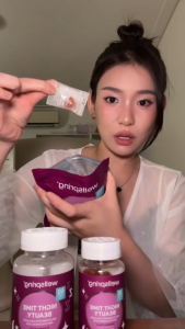 Top Seller NIGHT TIME BEAUTY MELATONIN GUMMIES | Collagen for Smoother Skin | Hyaluronic Acid for Deep Hydration | Melatonin for Restful Sleep | Melatonin with Collagen and Hyaluronic Acid | Regulates Your Sleep-Wake Cycle | Helps Improve Sleep Quality.