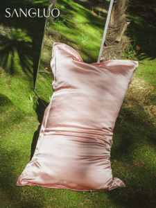 [Cool Feeling Skin Beauty and Sleep] Hyaluronic Acid Mulberry Silk Pillow Case Mulberry Skin-friendly Double-sided Silk Pillowcase Pair