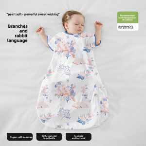 Usbettas | Anti-Kick Infant Sleeping Bag Breathable Gauze