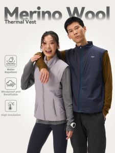 Wool Insulated Lightweight Quick-Dry Vest