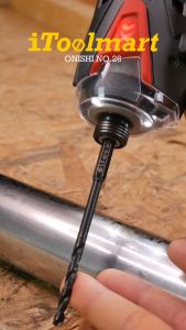 ONISHI ดอกสว่านเจาะสแตนเลส อย่างดี NO.26 โคบอลต์ ก้าน HEX มีขนาดให้เลือก 2 mm. - 6 mm.