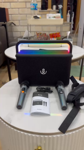 Loa Karaoke Bluetooth 5.3 Xdobo Nuts 120W Kèm 2 Micro Không Dây Hỗ Trợ Thẻ TF USB Cổng 6.5mm - Chính hãng bảo hành 12 tháng