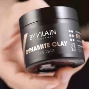 By Vilain Dynamic Clay | Strong Hold Hair Clay with Maximum Texture