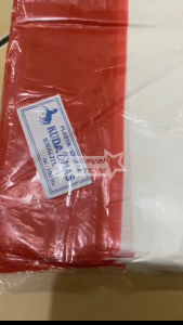 BENDERA PLASTIK (PREMIUM) MERAH PUTIH isi 100 lembar