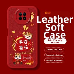 imobile | New Year Redmi Note9 Pro Case Shockproof Red