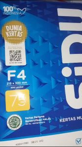 Kertas HVS SIDU F4 75 GSM - RIM