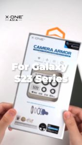 Samsung Galaxy S23 Plus Ultra / S22 Ultra X-One Camera Armor Sapphire Glass Full Coverage Lens Protector
