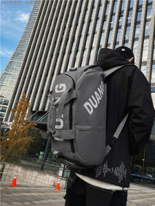 Multifunctional Fitness Sports Bag Travel Leisure Crossbody Backpack Large Capacity Luggage Bag for Business Trip Men