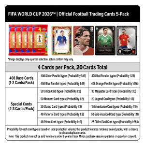 Panini | Genuine PANINI × KAYOU 2026 FIFA World Cup Card Official Football Trading Cards Infinite Collection Cards Fans Memorabilia Gifts