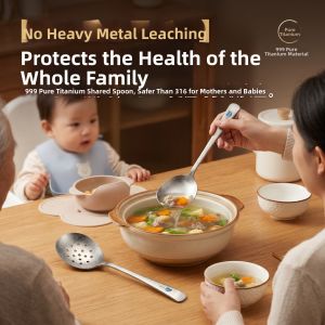 WODEBAIHUI | Two-purpose Safe Handmade Serving Ladle