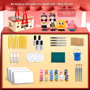MINGZHUO | Bộ DIY Học Sinh Deluxe Đất Nặn