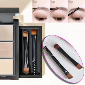 Portable Models Mini Double-Headed Eyebrow Brush Spiral Eyebrow Brush Bevel Eyebrow Brush Brush Eyebrow Powder Brush Mascara Brush Makeup Brush Small Size