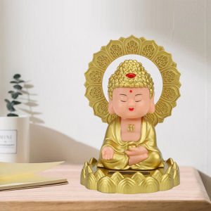 [Comebuy88] năng lượng mặt trời lắc đầu tượng phật năng lượng mặt trời gật đầu maitreya đồ trang trí xe ô tô trang trí cho sự giàu có và tài sản