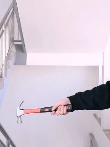 Palu Kambing Claw Hammer: Gagang Fiber Palu Martil Cungkil Paku