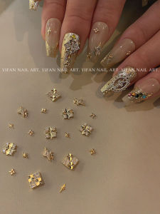 YIFAN NAIL Art H41 Metal Nail Art Vintage Bucilla Decorations for Nail Beauty Tools Any Skin Type Normal Size Basic Packaging