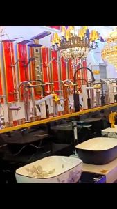 Chậu Lavabo Đặt Bàn Đá Kiểu Dáng Hiện Đại Men Sứ Cao Cấp Không Ố Vàng   - Bảo Hành 10 Năm