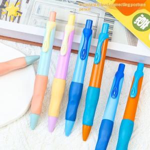 4Pcs 2.0mm Mechanical Pencil Set Posture Correction Anti-Break Lead Portable for Travel Sketching Daily Writing