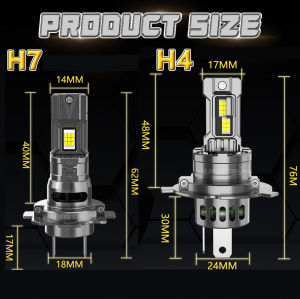 H7 H4 LED Headlights Turbo LED 3000000LM CANBUS LED High Power Wireless Plug And Play Fog Light With Fan 1:1 Halogen Lamp 12V