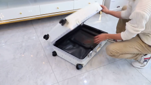 JIOYANG Koper/Bingkai Alumunium/Kunci Kombinasi TAS/Koper Kapasitas Besar/20-24 inch