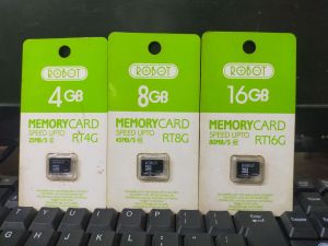 MMC Memori Card Robot Micro SD Class 10 Original 4GB 8GB 16GB Bergaransi