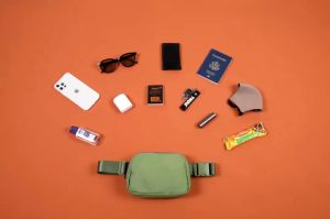 ISLAND ELEPHANT Belt Bag Waterproof Waist Packs Sports Belt Bag Waistpack